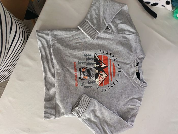 Sweat montagne velours