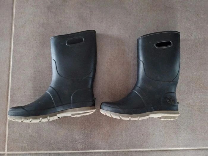 Bottes de pluie noires Boatilus 28 29 - photo numéro 2