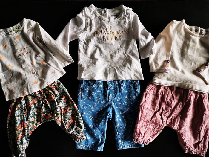 Lot vetements_fille _3 mois