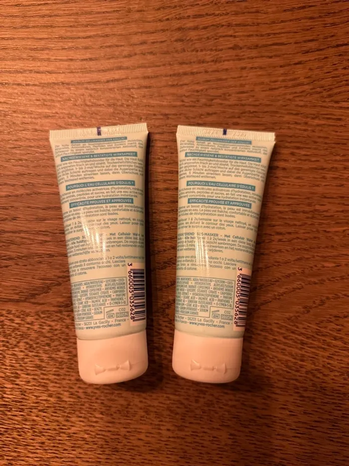 Lot de 2 masques hydratation Hydra Végétal - photo numéro 2