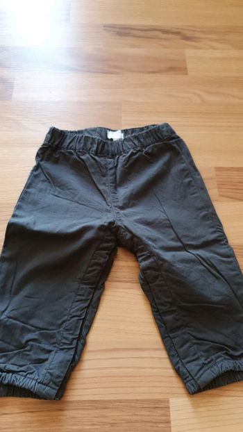 pantalon 12 mois noir kimbaloo