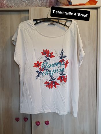 T-shirt femme taille 4 Breal
