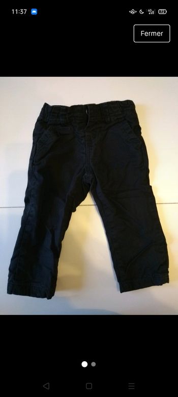 Pantalon 12 mois
