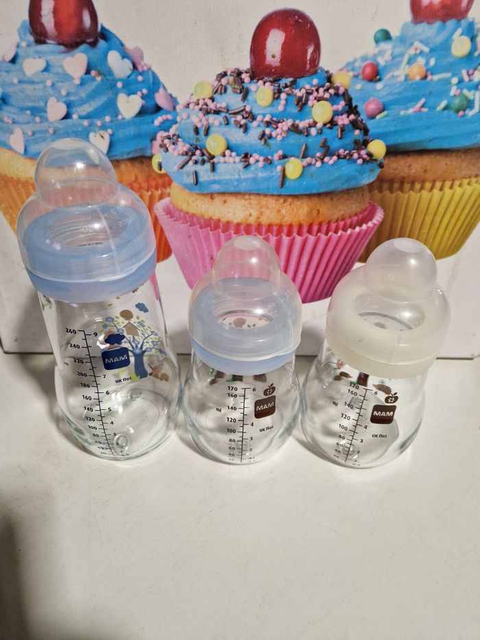 Biberons Mam en verre 170/270ml - photo numéro 2