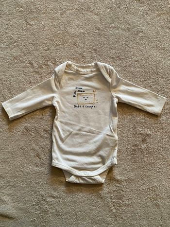Body bébé mixte