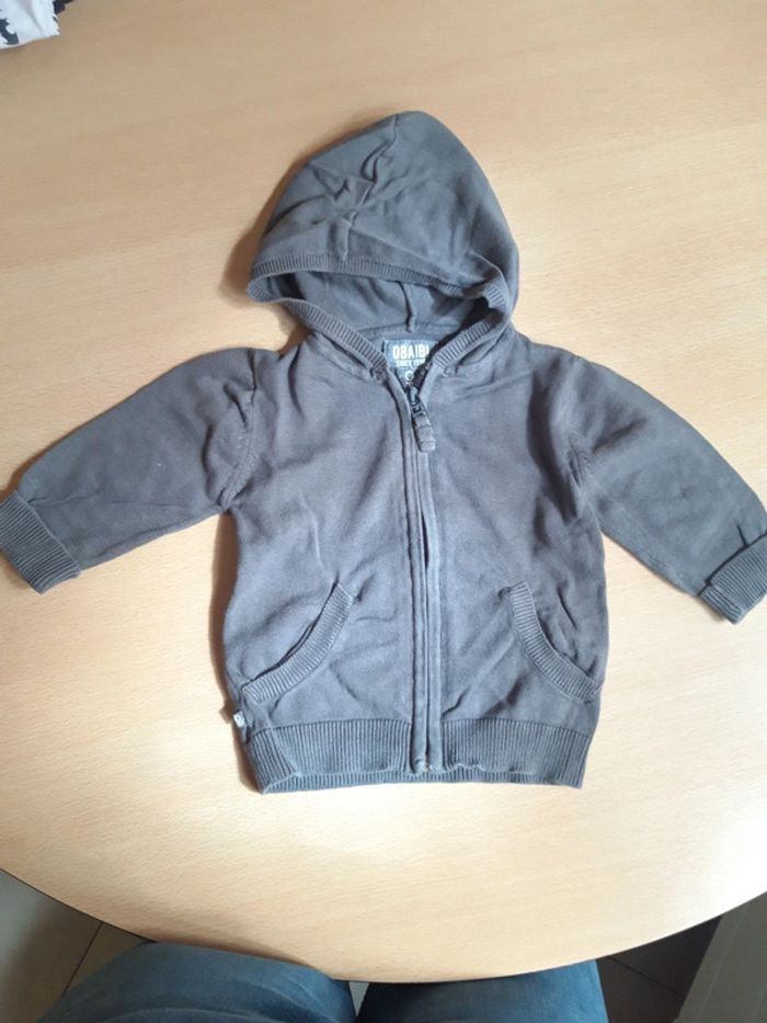 Gilet à capuche 6 mois Obaibi