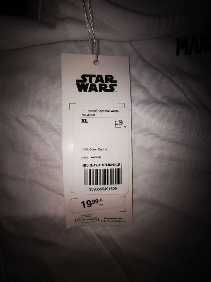Tee-shirt Star Wars The Mandalorian Celio - photo numéro 7