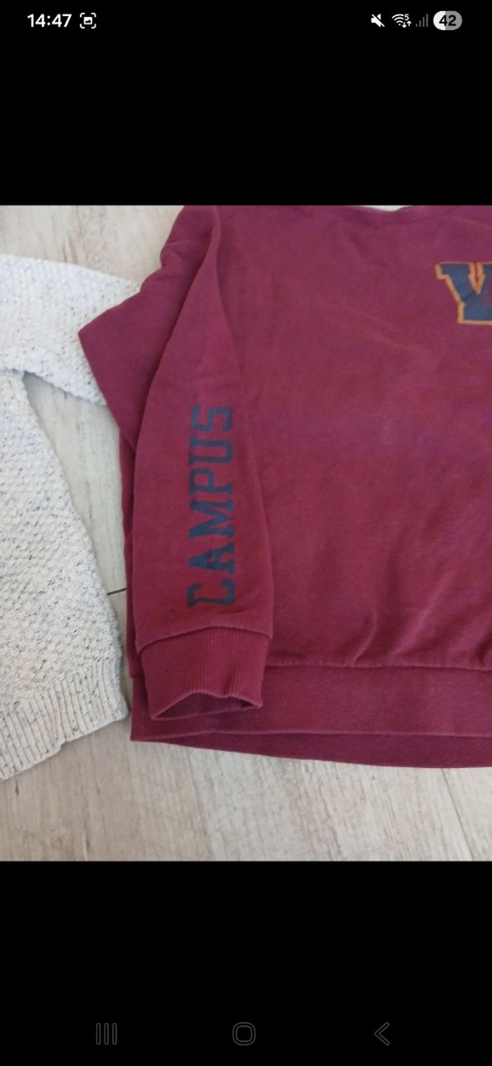 Lot de 2 sweat et 1 gilet 10 ans - photo numéro 2