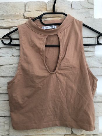 Haut Crop top court Pull&Bear taille L