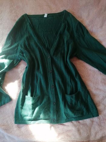 Gilet vert vintage