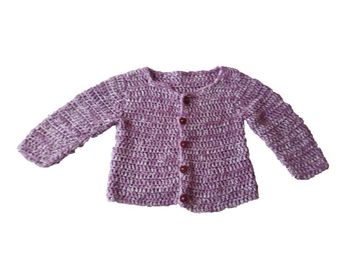 Gilet violet Taille 5 ans