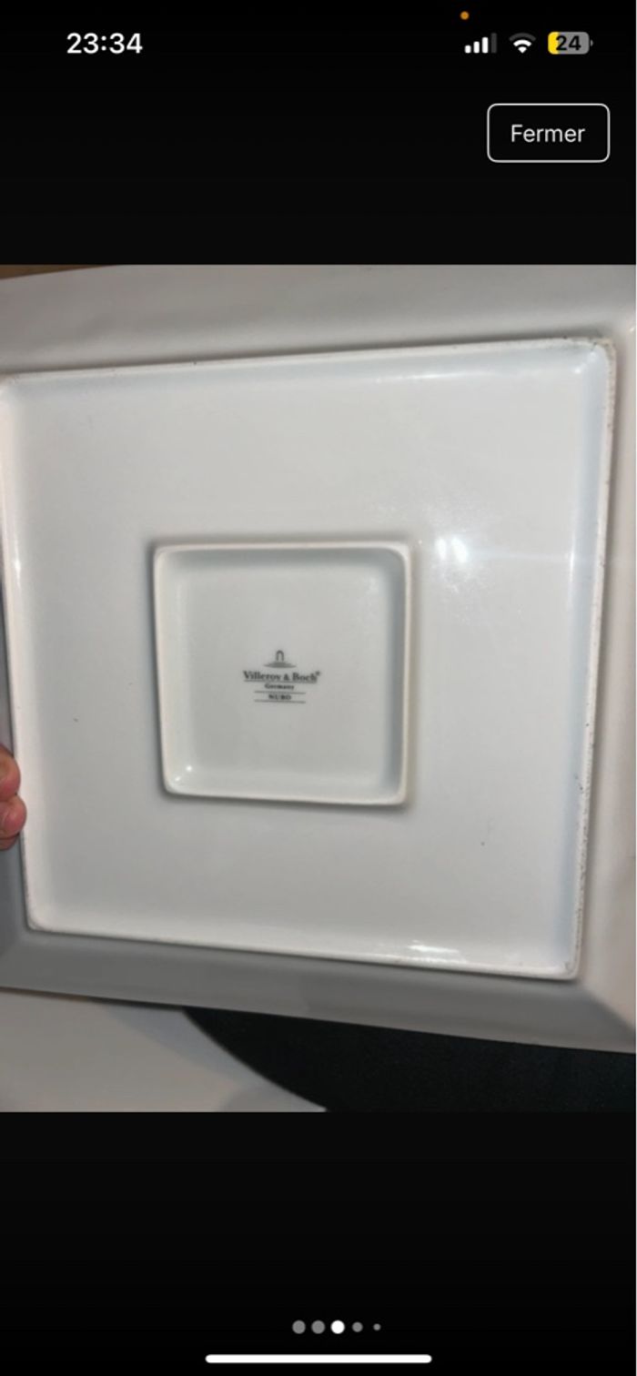 Assiette villeroy &boch