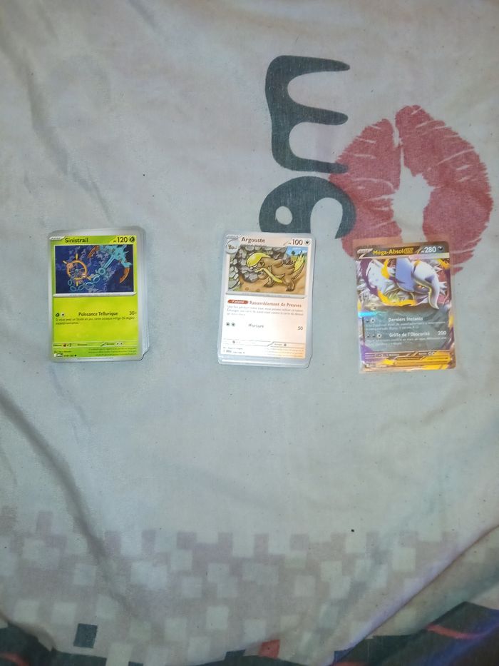 Petit lots de cartes pokemon mega evolutions