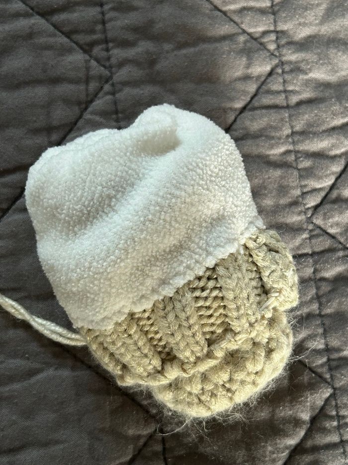 Moufles chaudes pour fille - photo numéro 2