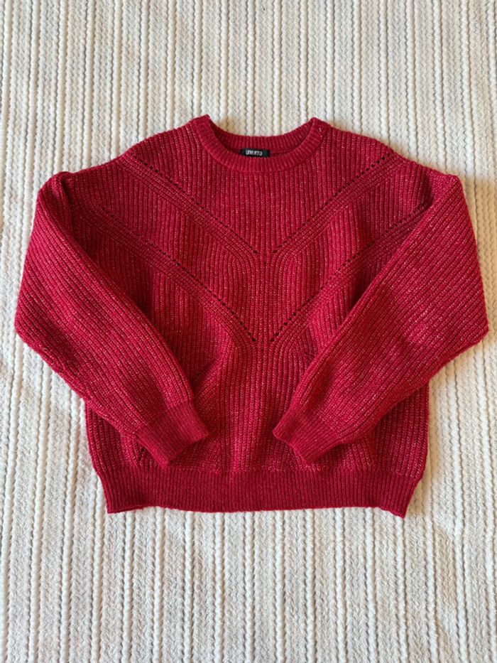 Pull rouge Liberto / Taille S