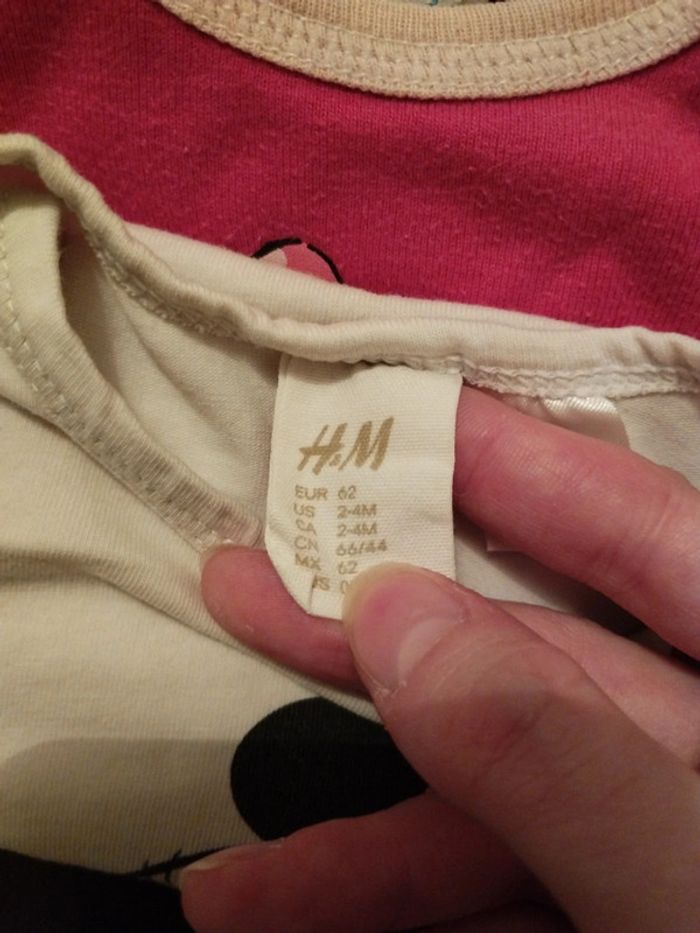 Lot de 5 bodies Minnie 3mois - photo numéro 8