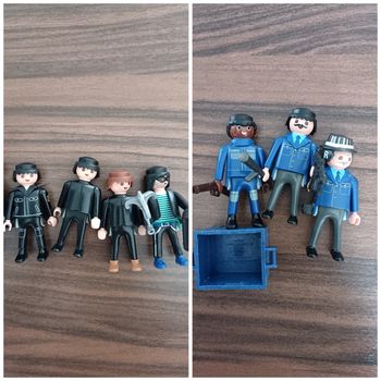 Lot playmobil policiers et voleurs