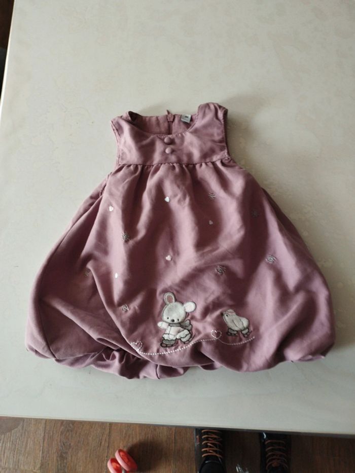 Ensemble robe+t-shirt fille 3mois