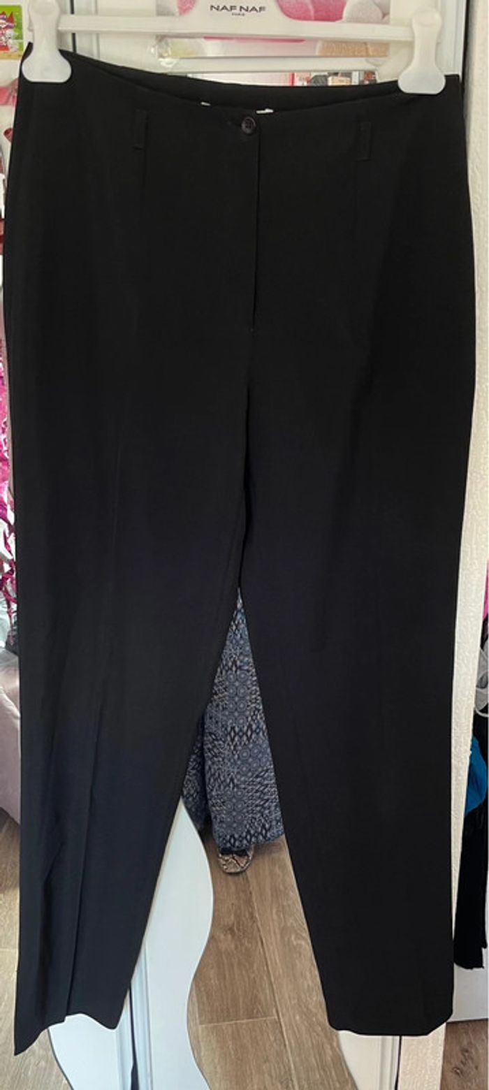 Pantalon de costume, noir, Chantal Rosner, 42 - photo numéro 2
