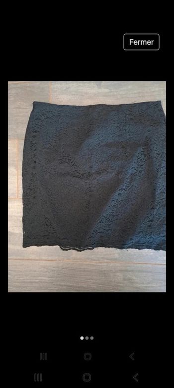 Jupe dentelle Camaïeu 40