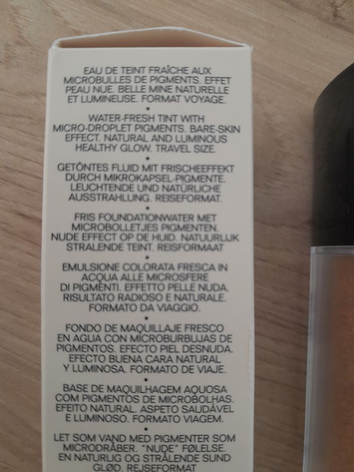 Eau de teint - photo numéro 2