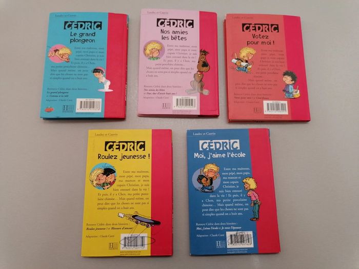 Cedric lot de 5 livres - photo numéro 2