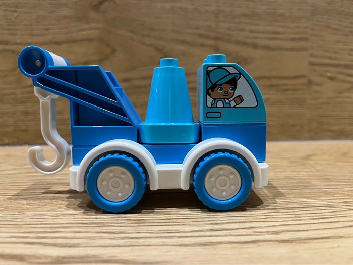 Lego duplo dépanneuse camion voiture - photo numéro 3