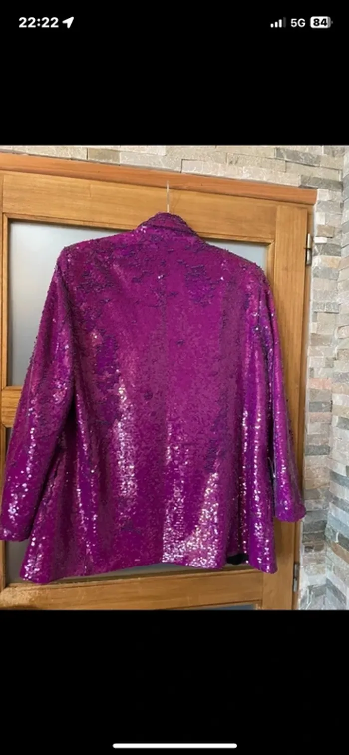 Élégante veste costume Zara taille L - photo numéro 3