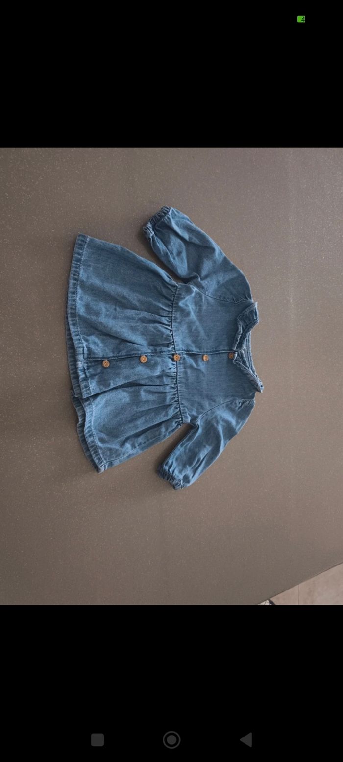 Robe en jean