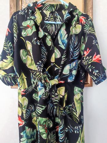 Robe chemise manches courtes d'été de Elli White
