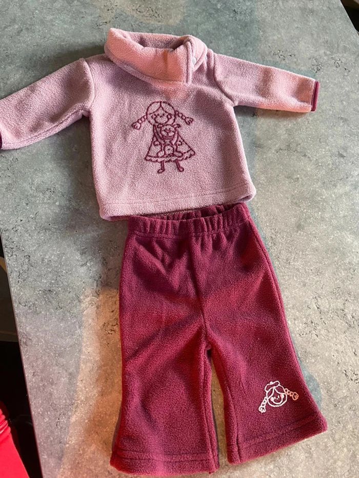 Ensemble en polaire 3mois