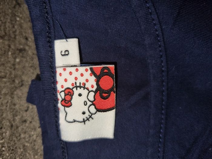 T-shirt Hello Kitty bleu marine 6 ans - photo numéro 4