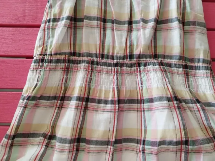 Robe courte bretelle carreaux style années 2000 YK2 - photo numéro 8