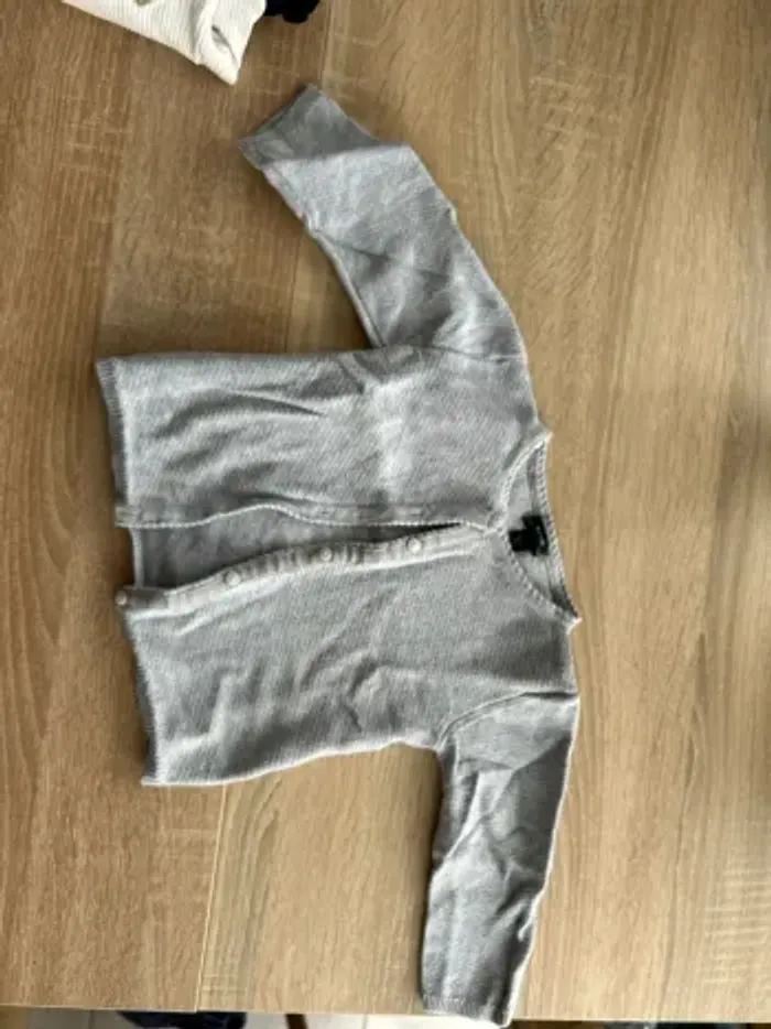 Gilet gris