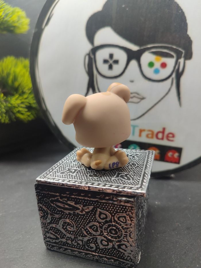 Lps01133 My Littlest Petshop Pet Shop LPS Hasbro Chiot Puppy Boxer Dog 1353 - photo numéro 2