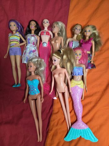 Lot de barbies