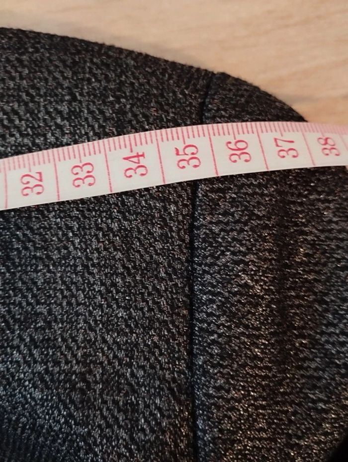 Blazer Reiko noir et argenté taille s - photo numéro 6