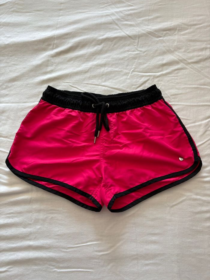 Short court rose/fushia fille