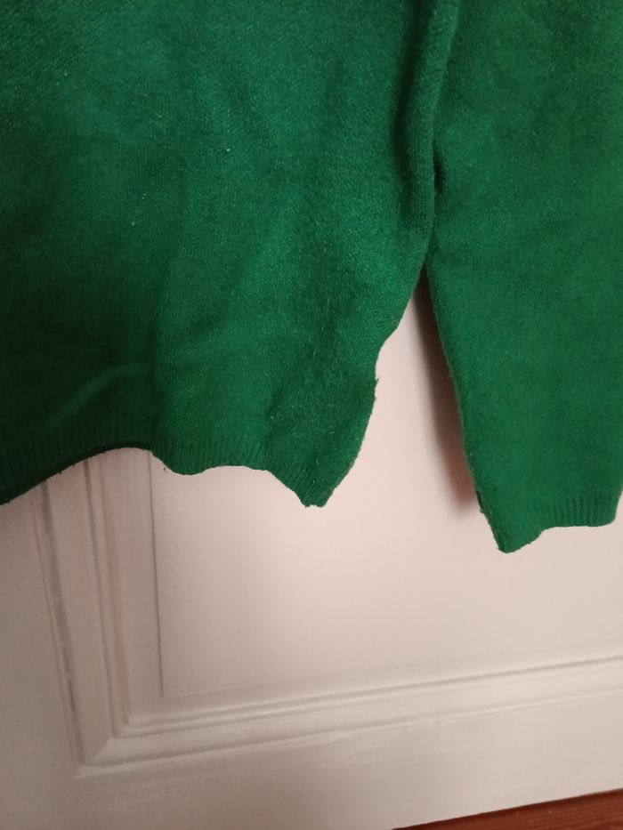 Pull Kiabi vert foncé et multicolore - photo numéro 5