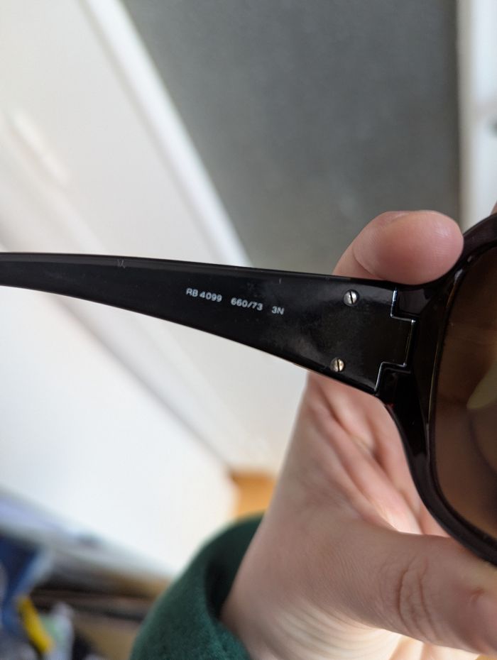 Lunette de soleil ray-ban masque marron fumé - photo numéro 10