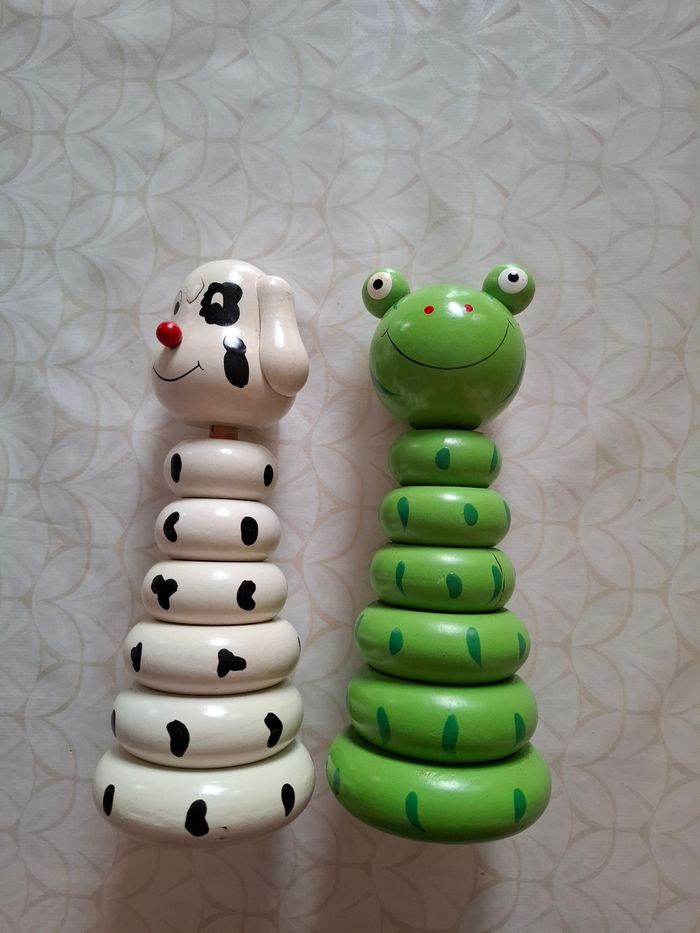 Jeux bois à emboiter