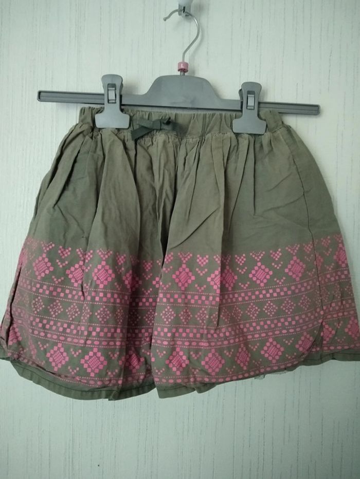 jupe kaki vertbaudet 5 ans