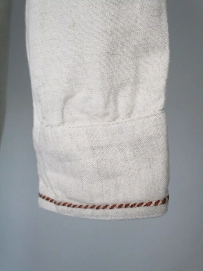 Chemise beige vintage étagère marin 44 TBE - photo numéro 6