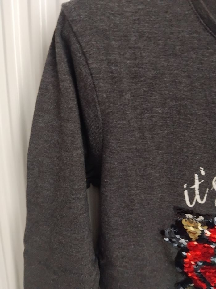 T shirt manches longues fille 8 ans - photo numéro 4