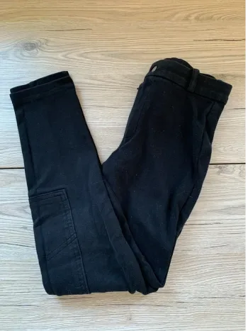 Pantalon d’équitation Fouganza – Taille 12 ans – Noir