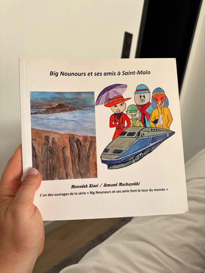 Livre big nounours et ses amis à saint Malo