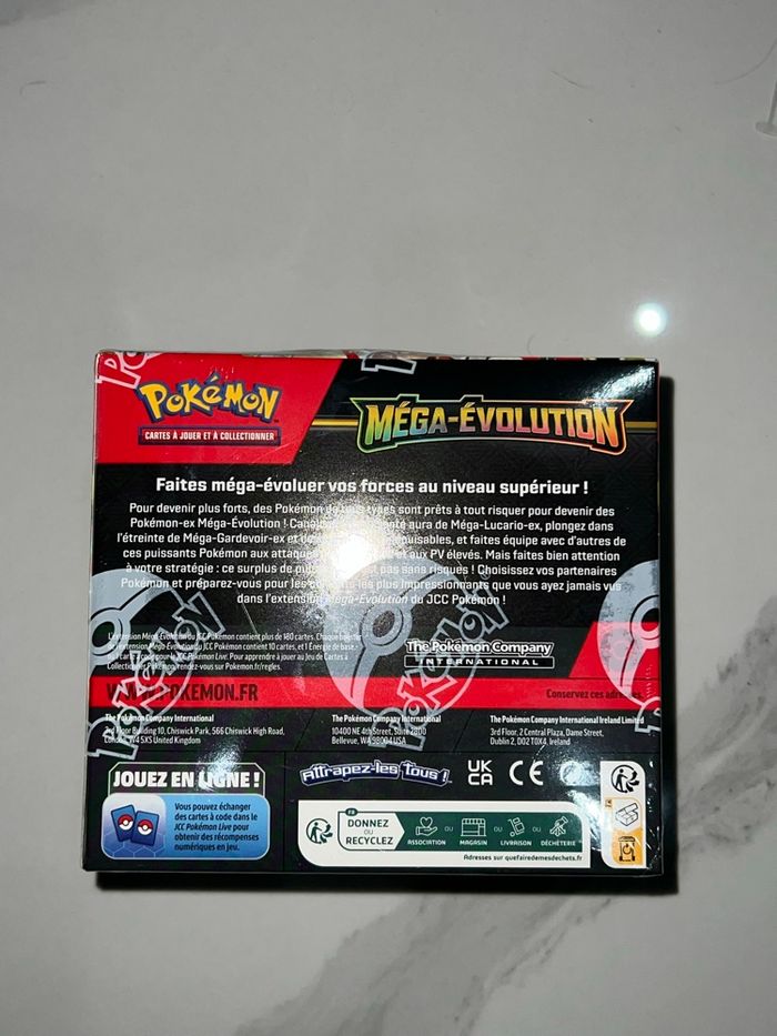 Display promo Pokémon mega évolution ME1 avec défaut scellage - photo numéro 3