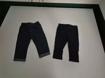 Lot 2 Leggings Bébé 6 mois