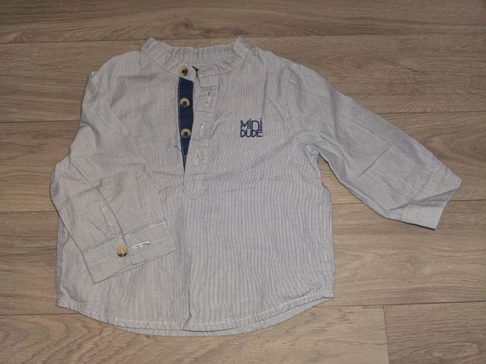 Chemise manche longue 6 mois
