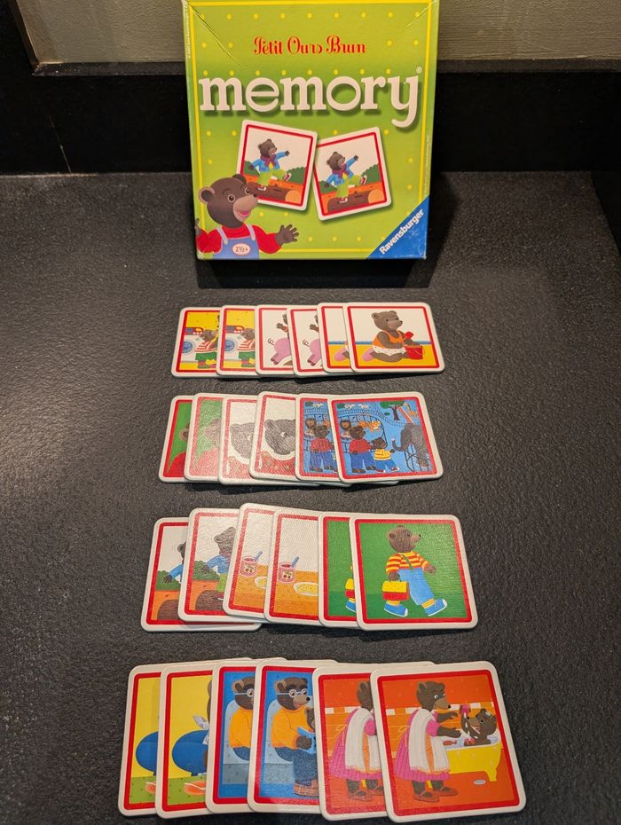 Jeu Memory Petit Ours Brun - photo numéro 2